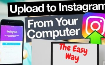 How to easily Upload Photo on Instagram from Computer